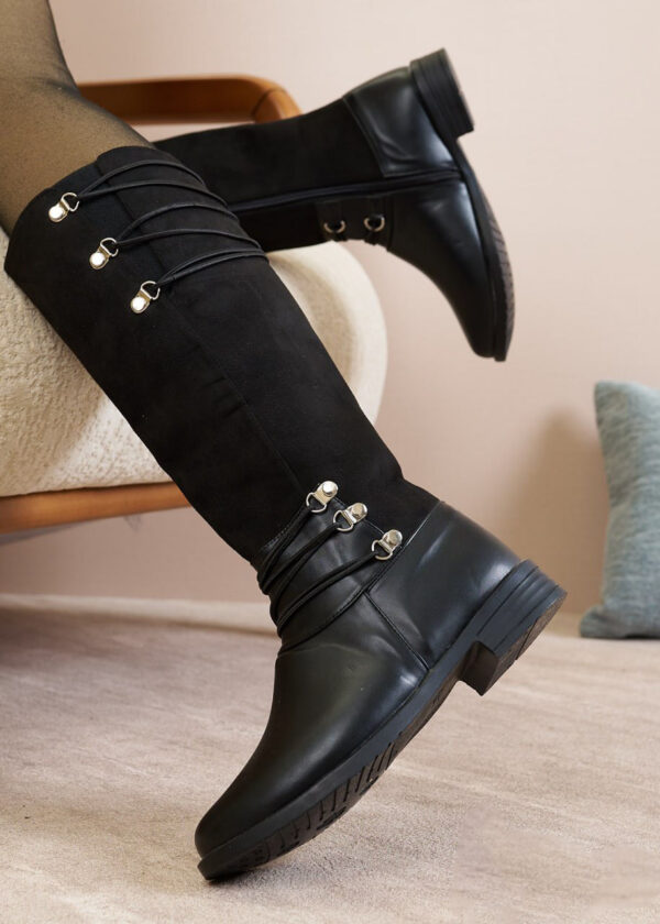 Kash Chunky Knee High Boots