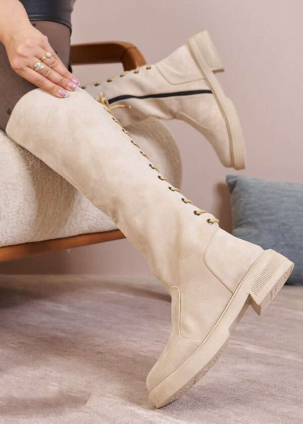 Kash Chunky Knee High Boots