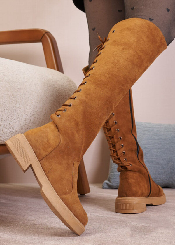 Kash Chunky Knee High Boots