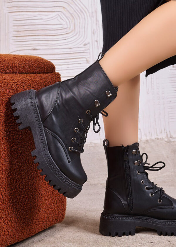 Affirm Panel Lace Up Boots