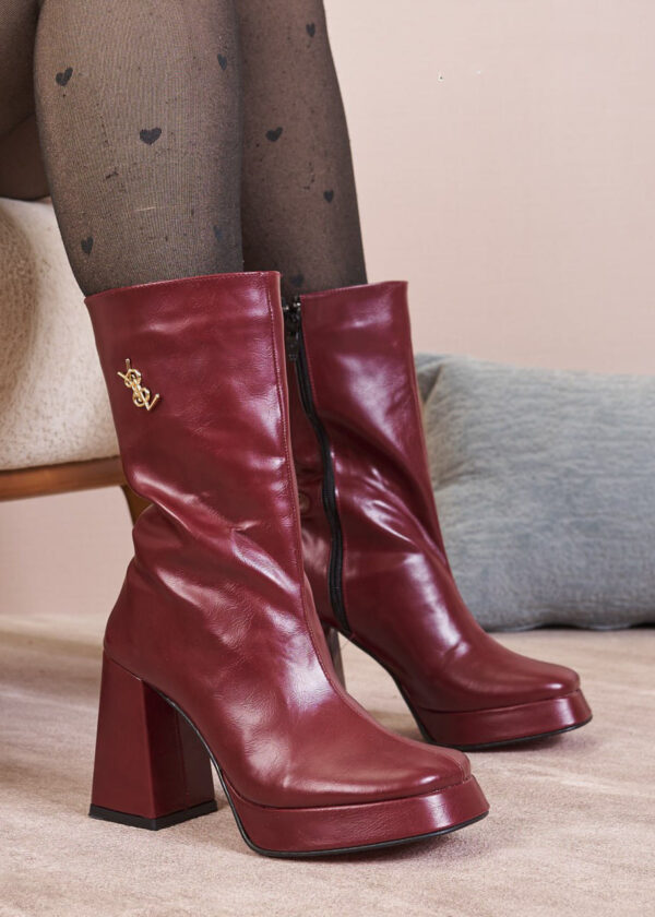 Adore Stack Heel Ankle Boots